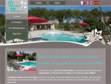 Tablet Screenshot of domainelesmagasins.fr